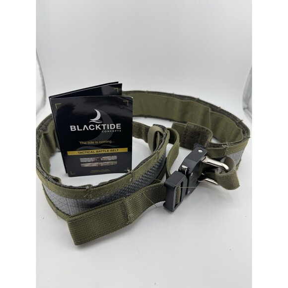 Tactical Blacktide Concepts Nylon Battle Belt - Ranger Green  - SM/M (30-35.5) - Picture 3 of 3
